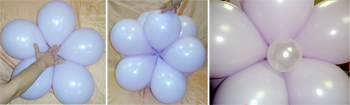 оформление школы воздушными шарами, букет из воздушных шарок, букет на день учителя