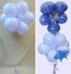 оформление школы воздушными шарами, букет из воздушных шарок, букет на день учителя