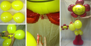 оформление школы воздушными шарами, оформление школы, оформление школьных праздников