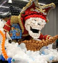 Парад в четь 75-летия Globos Payaso