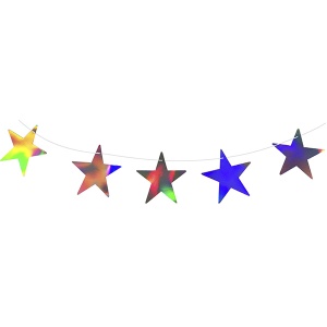 Гирлянда "Звезды" голография 200 см