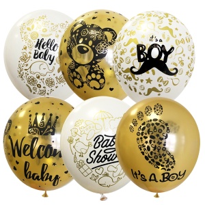 Набор шаров рис. Welcome Baby Boy 25шт