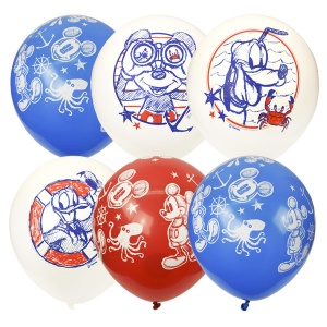 Воздушные шары Микки и друзья асс. рис 25 шт