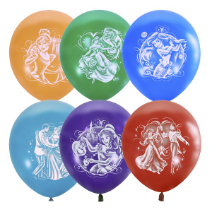Воздушные шары Дисней Принцессы 2 ст. рис 50 шт