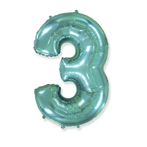 Фигура Цифра 3 Tiffany 40"/102см