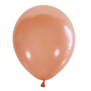 Латексный воздушный шар M 14"/35см Декоратор SALMON PEACH 053 50шт