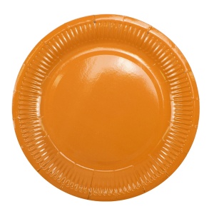 Тарелки бумажные Orange 18 см 6 шт
