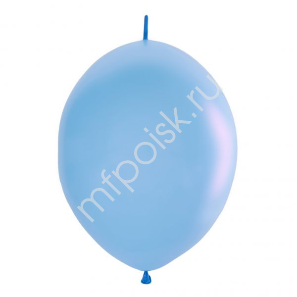 M 12"/30см Шар LINKING Декоратор SKY BLUE 50шт