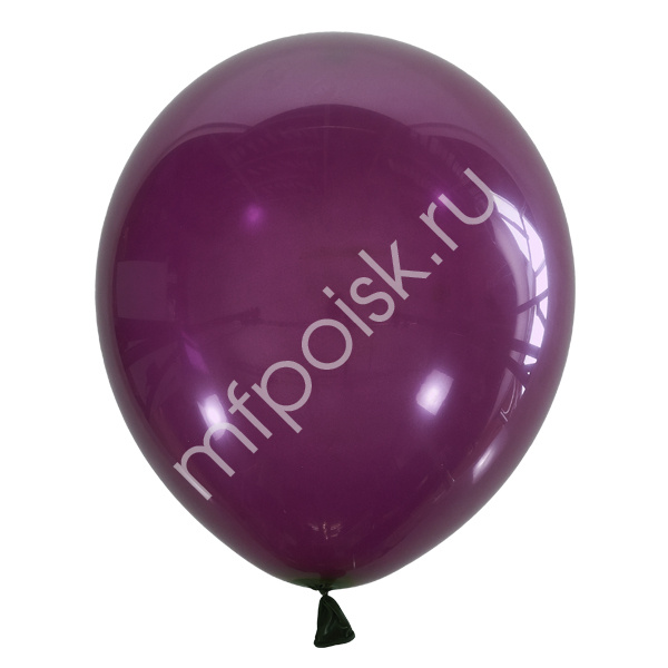 Латексный воздушный шар M 12"/30см Декоратор DARK VIOLET 061 100шт