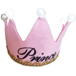 Корона светящаяся Принцесса розовая