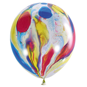 Латексный воздушный шар M 12"/30см Многоцветный 50шт