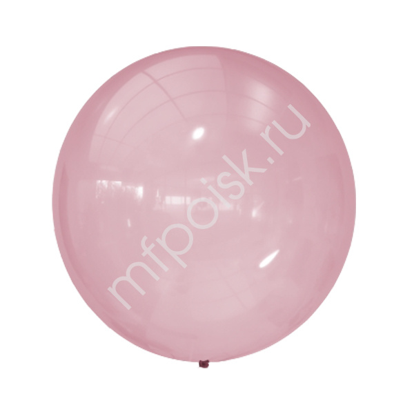Латексный воздушный шар M 24"/61см Кристалл Bubble CORAL 296 1шт