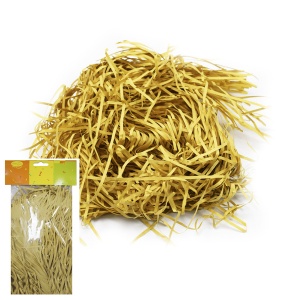 Декоративный бумажный наполнитель бежевый 30 г