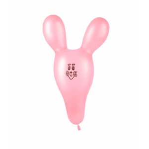 воздушные шары, фигурные шары латексные, M R-13F Фигура с рис малый заяц 100шт
