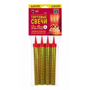 PIR Фонтан TS1240 золото 4шт/уп. 12см