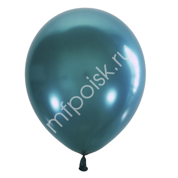 Латексный воздушный шар M 9"/23см Металлик GREEN TEAL 029 100шт