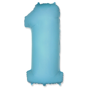   1  LIGHT BLUE 40"/102