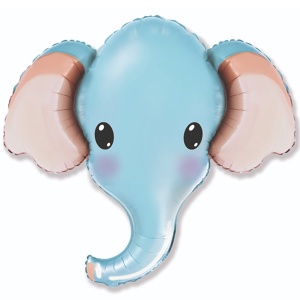 Фигура Голова "Слоник Голубой"