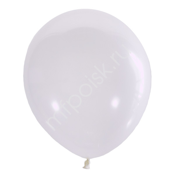 Латексный воздушный шар M 5"/13см Декоратор WHITE 045 100шт