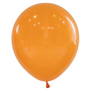 Латексный воздушный шар Y 12"/30см Пастель ORANGE 005 50шт