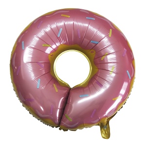 Фигура Пончик розовый 25"/63 см