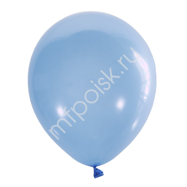 Латексный воздушный шар M 9"/23см Пастель LIGHT BLUE 002 100шт