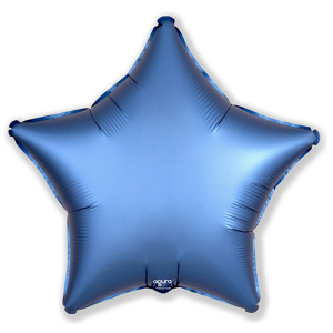 Звезда Мистик Лазурь 19"/45 см фольгированный шар
