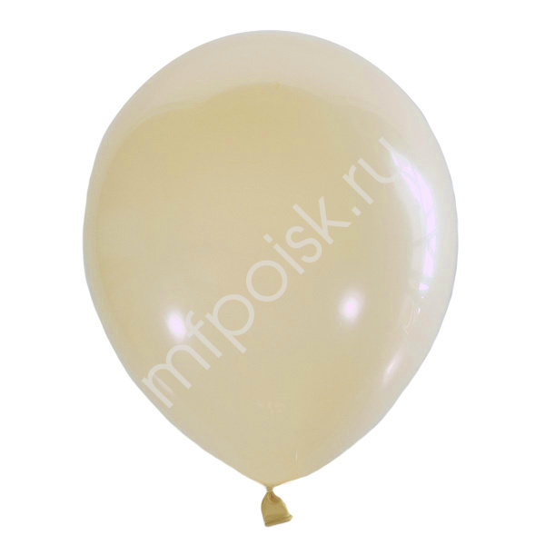 Латексный воздушный шар M 12"/30см Декоратор IVORY 064 100шт