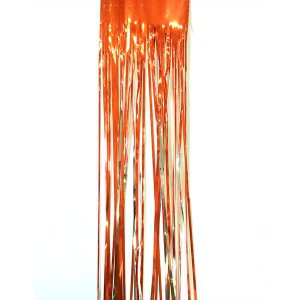 Дождик серебристо-красный 1,5 м