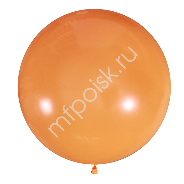 Латексный воздушный шар M 24"/61см Пастель ORANGE 005 1шт