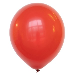 Латексный воздушный шар M 5"/13см Декоратор CHERRY RED 058 100шт