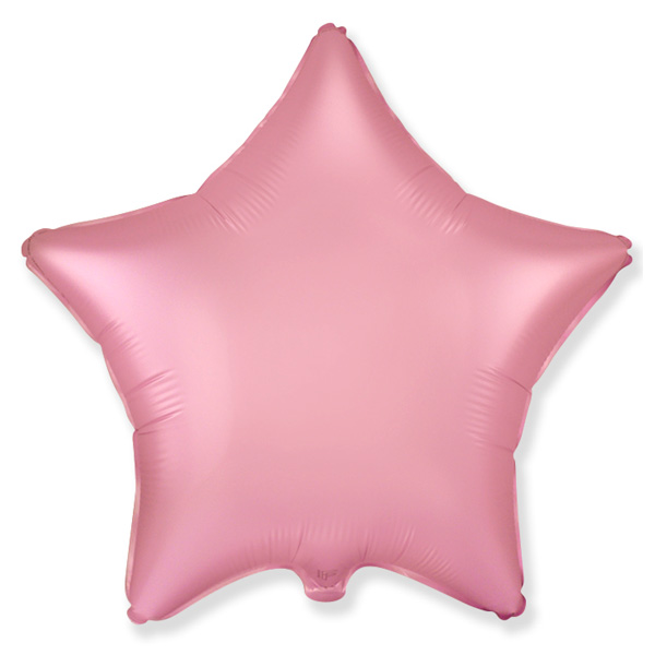FM Звезда Пастель сатин PINK 18"/45см