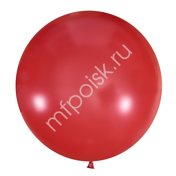 Латексный воздушный шар M 24"/61см Пастель RED 006 1шт