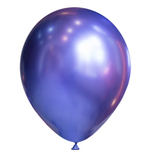 Латексный воздушный шар M 5"/13см Хром PLATINUM Violet 100шт