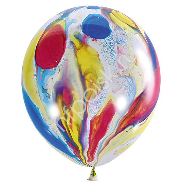 Латексный воздушный шар M 12"/30см Многоцветный 25шт