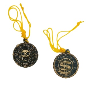 Пиратский медальон 9 шт