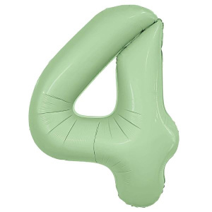 Фигура "Цифра 4 Slim" Олива