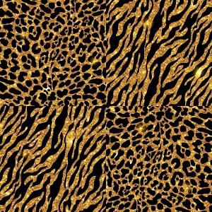 Салфетки Wild Party 33см х 33см 12 шт