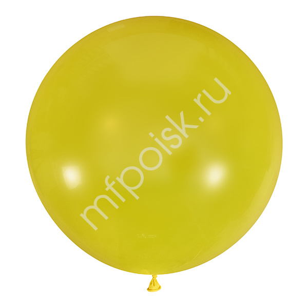 Латексный воздушный шар M 36"/91см Декоратор YELLOW 041 1шт