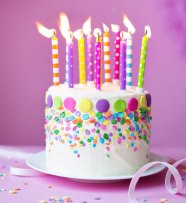 Новые свечи на торт