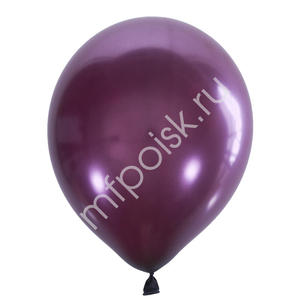 Латексный воздушный шар M 12"/30см Металлик BURGUNDY 032 100шт