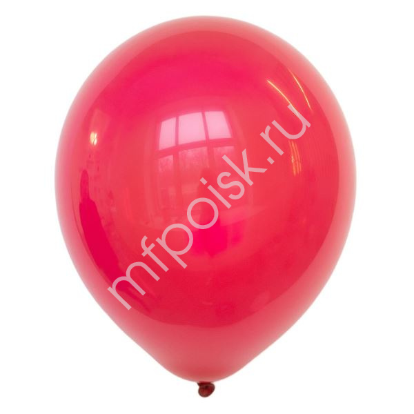 Латексный воздушный шар M 12"/30см Декоратор RUBY RED 051 100шт