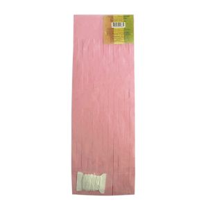 Гирлянда Тассел розовая 3 м 16 листов