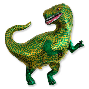 Фигура динозавр Тираннозавр 84 см X 82 см фольгированный шар