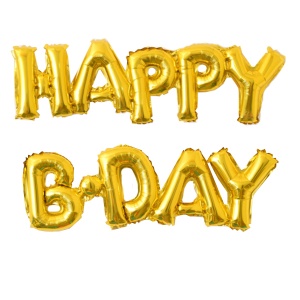   HAPPY B-DAY GOLD