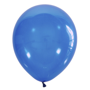Латексный воздушный шар M 9"/23см Декоратор NAVY BLUE 043 100шт