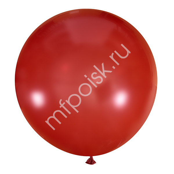 Латексный воздушный шар M 36"/91см Декоратор CHERRY RED 058 1шт