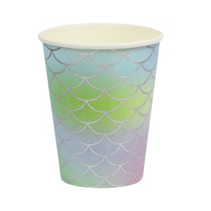 Стаканы радужные Чешуя 6 шт