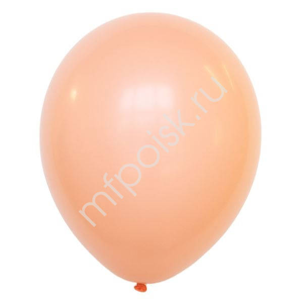 Латексный воздушный шар M 12"/30см Декоратор SALMON PEACH 053 100шт