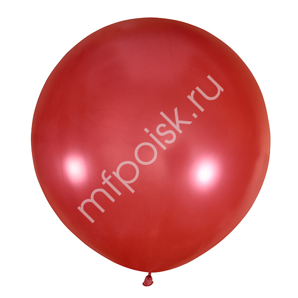 Латексный воздушный шар M 30"/76см Металлик CHERRY RED 031 1шт